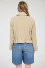 Load image into Gallery viewer, Stay A While Drawstring Jacket
