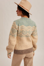 Load image into Gallery viewer, My Heart Color Block Sweater
