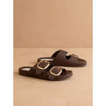 Load image into Gallery viewer, Desiree Woven Buckle Slide
