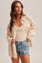 Load image into Gallery viewer, Darling Daisies Embroidered Shacket
