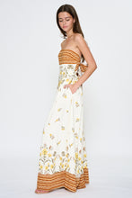 Load image into Gallery viewer, Wildflower Dune Strapless Jumpsuit

