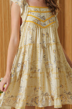 Load image into Gallery viewer, Golden Hour Tiered Shift Dress
