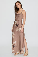 Load image into Gallery viewer, Mocha Bloom Maxi Dress
