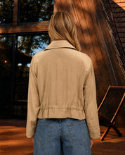 Load image into Gallery viewer, Windy City Drawstring Waist Jacket
