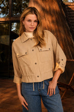 Load image into Gallery viewer, Windy City Drawstring Waist Jacket
