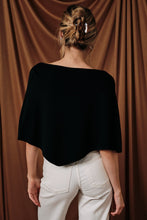 Load image into Gallery viewer, Bella Boatneck Poncho Top
