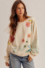 Load image into Gallery viewer, Flower Child Garden Print Sweatshirt
