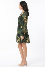 Load image into Gallery viewer, Enchanted Evening Floral Mini Dress
