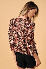 Load image into Gallery viewer, Fallabulous Floral Print Top

