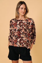 Load image into Gallery viewer, Fallabulous Floral Print Top
