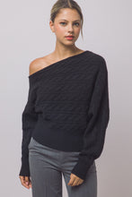 Load image into Gallery viewer, Cozy By Nature Cable Knit Sweater
