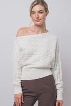 Load image into Gallery viewer, Cozy By Nature Cable Knit Sweater
