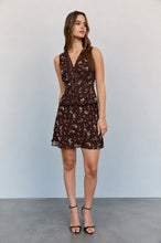 Load image into Gallery viewer, Espresso Yourself Floral Mini Skirt
