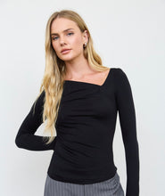 Load image into Gallery viewer, Hannah Asymmetrical LS Top
