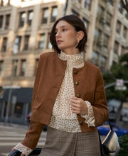 Load image into Gallery viewer, I'll Be There Suede Jacket
