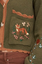 Load image into Gallery viewer, Feeling Foxy Embroidered Sweater
