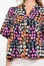 Load image into Gallery viewer, Flower Power Puff Sleeve Top
