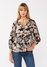 Load image into Gallery viewer, Radiant Beauty Floral Print Blouse
