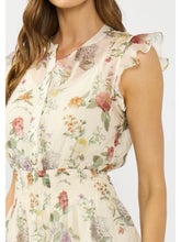 Load image into Gallery viewer, Whispering Wildflower Floral Mini Dress
