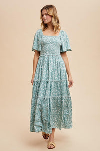 Spring Affair Floral Maxi Dress