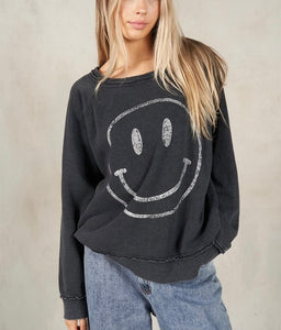 Oh Happy Day Smiley Sweatshirt