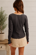 Load image into Gallery viewer, Regal Lace Long Sleeve Top
