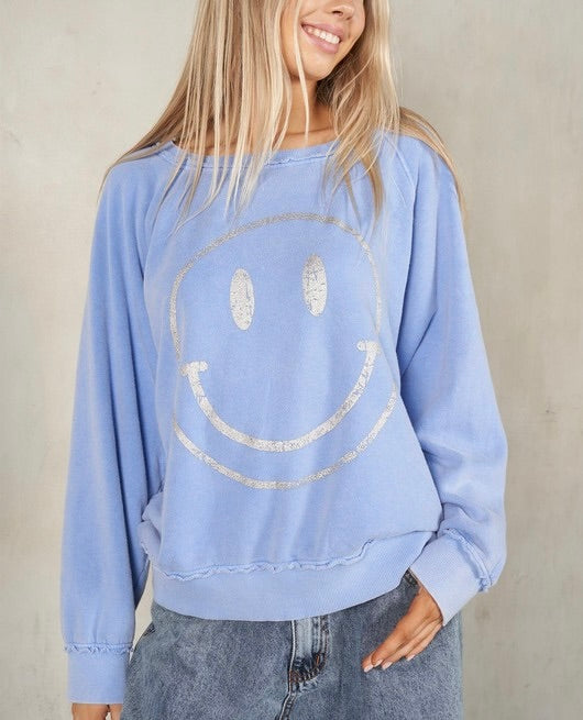 Oh Happy Day Smiley Sweatshirt