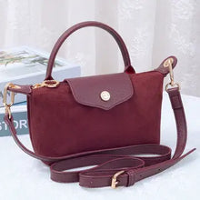 Load image into Gallery viewer, Miley Suede Handle/Crossbody Bag
