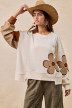 Load image into Gallery viewer, Amber Petals Patchwork Top
