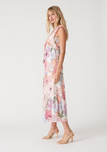 Sweet Nothings Floral Cap Maxi Dress