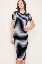 Load image into Gallery viewer, Everything You Need Striped Midi Dress
