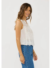 Load image into Gallery viewer, Eye Catching Eyelet Lace Top
