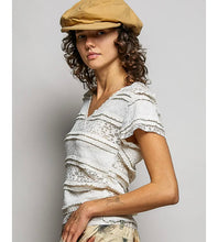 Load image into Gallery viewer, Afterglow Lace V-Neck Top
