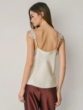 Load image into Gallery viewer, Laced In Love Satin Cami
