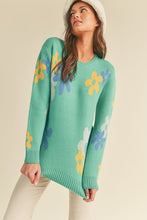Load image into Gallery viewer, Groovy Baby Floral Sweater
