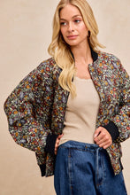 Load image into Gallery viewer, She's The One Floral Quilted Jacket
