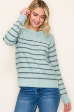 Load image into Gallery viewer, Soft Current Striped Sweater
