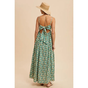 Spring Harmony Floral Maxi Dress