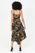 Load image into Gallery viewer, Fields Of Gold Floral Midi Dress
