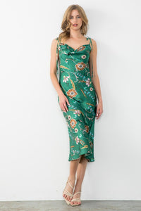Flawless Floral Midi Dress