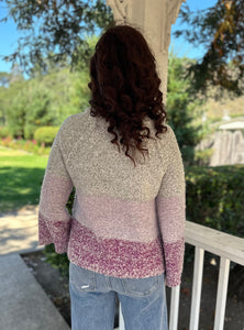 Berry Good Time Ombre Sweater