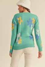 Load image into Gallery viewer, Groovy Baby Floral Sweater
