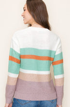 Load image into Gallery viewer, Happy Times Color Block Sweater
