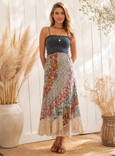 Load image into Gallery viewer, Treasure Floral Patchwork Maxi Dress
