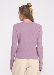 Little Bit Twisted Lightweight Sweater