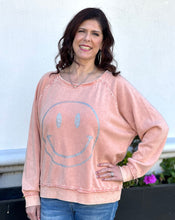 Load image into Gallery viewer, Oh Happy Day Smiley Sweatshirt
