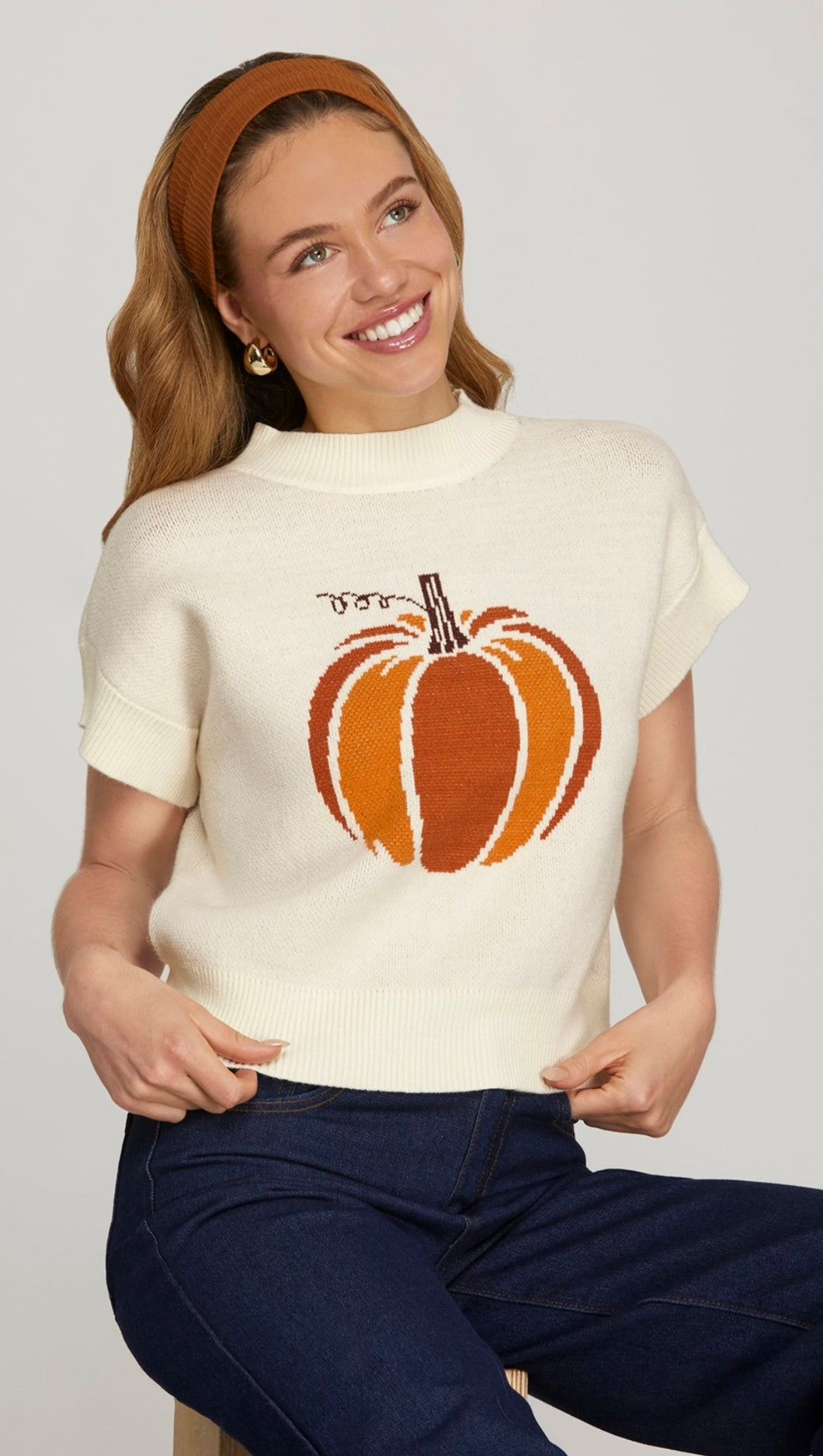 It's The Great Pumpkin Sweater Top