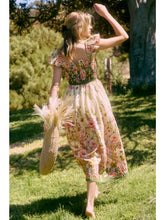 Load image into Gallery viewer, Garden Tea Party Floral Dress
