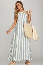 Load image into Gallery viewer, Salt &amp; Sky Halter Maxi Dress
