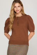 Load image into Gallery viewer, Willow Grace Ruffled Neck Sweater

